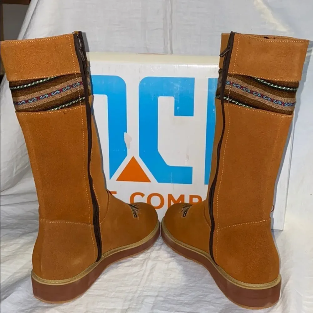INCA BOOT CO Side Zip Classic Suede Boot-7